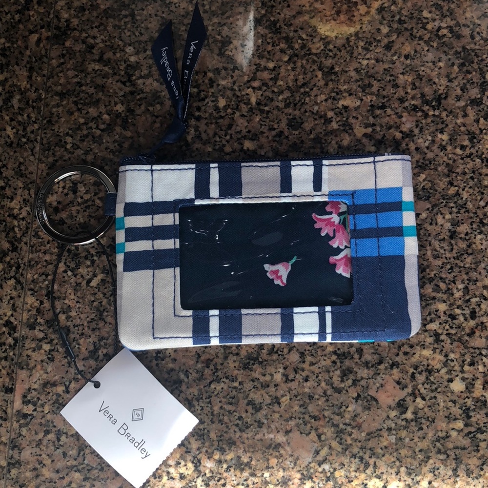 Brand new zip ID Vera Bradley case